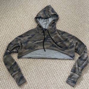 Cute super cropped hoodie